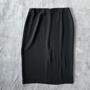 Style & Co Black Pencil Knee Length/Midi Skirt